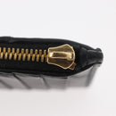 BOTTEGA VENETA Coin Purse Leather Black Auth 174643-8
