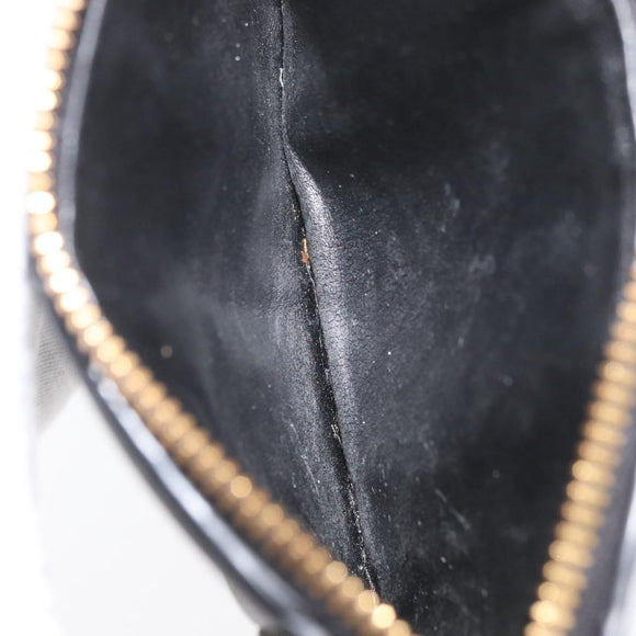BOTTEGA VENETA Coin Purse Leather Black Auth 174643