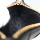 BOTTEGA VENETA Coin Purse Leather Black Auth 174643-18