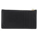 BOTTEGA VENETA Coin Purse Leather Black Auth 174643-2