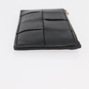 BOTTEGA VENETA Coin Purse Leather Black Auth 174643-3