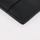 BOTTEGA VENETA Coin Purse Leather Black Auth 174643-14
