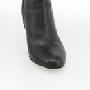 Salvatore Ferragamo Knee High Boots Leather 5 1/2 Black Auth 174646A-10