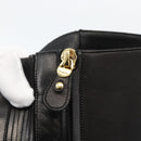 Salvatore Ferragamo Knee High Boots Leather 5 1/2 Black Auth 174646A-14