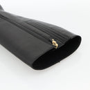 Salvatore Ferragamo Knee High Boots Leather 5 1/2 Black Auth 174646A-6