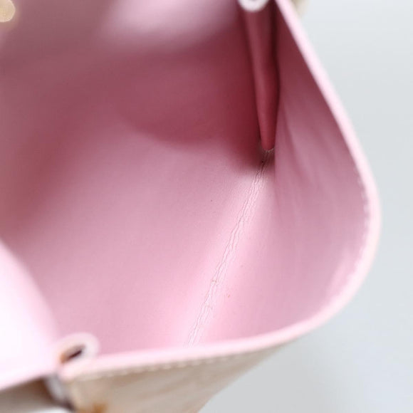 LOUIS VUITTON Monogram Vernis Kenmare Shoulder Bag Marshmallow Pink Auth 174647