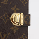 LOUIS VUITTON Monogram Agenda Koala PM Day Planner Cover R21015 LV Auth 174652-17