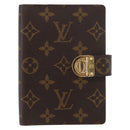 LOUIS VUITTON Monogram Agenda Koala PM Day Planner Cover R21015 LV Auth 174652-13