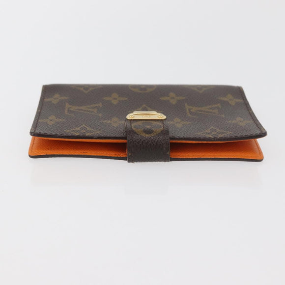 LOUIS VUITTON Monogram Agenda Koala PM Day Planner Cover R21015 LV Auth 174652