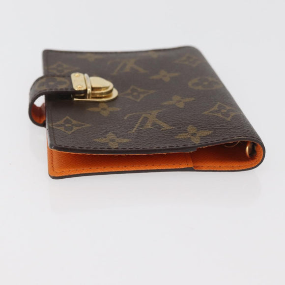 LOUIS VUITTON Monogram Agenda Koala PM Day Planner Cover R21015 LV Auth 174652