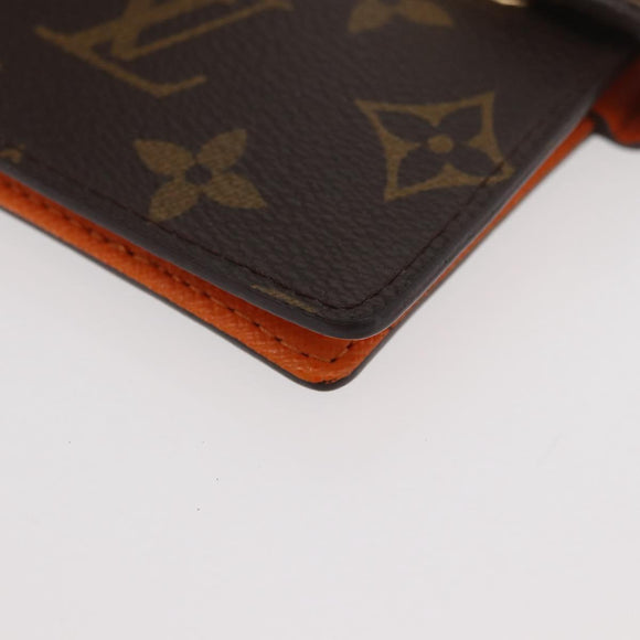 LOUIS VUITTON Monogram Agenda Koala PM Day Planner Cover R21015 LV Auth 174652