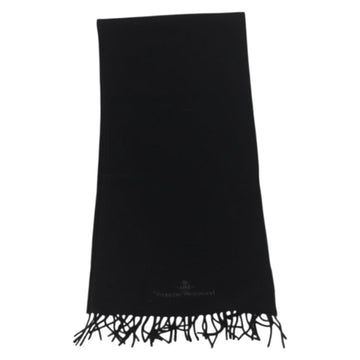 Vivienne Westwood Scarf Wool Black Auth 174655 - 0