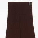 FENDI Scarf Wool Brown Auth 174661-12