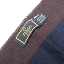 FENDI Zucca Scarf Wool Brown Auth 174662-6