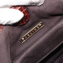 CELINE Macadam Canvas Hand Bag Brown Gold Auth 174672-10