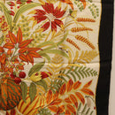 Salvatore Ferragamo Scarf Silk Black Auth 174683A-7