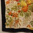 Salvatore Ferragamo Scarf Silk Black Auth 174683A-8
