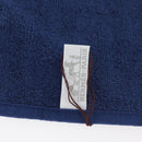 HERMES Towel Cotton 2 Set Blue Orange Auth 174685A-4