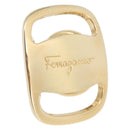 Salvatore Ferragamo Vala Ring metal Gold Auth 174691A-1