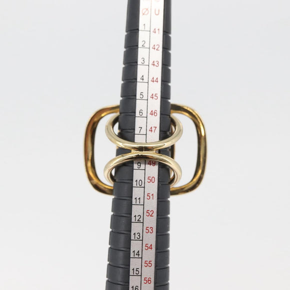 Salvatore Ferragamo Vala Ring metal Gold Auth 174691A