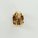 HERMES Corozo Ring 50 metal Gold Auth 174693M-10