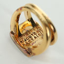HERMES Corozo Ring 50 metal Gold Auth 174693M-11