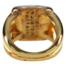 HERMES Corozo Ring 50 metal Gold Auth 174693M-2