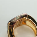 HERMES Corozo Ring 50 metal Gold Auth 174693M-9