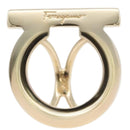 Salvatore Ferragamo Gancini Ring metal Gold Auth 174694A-2