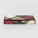 Vivienne Westwood Long Wallet PVC Leather Red Gold Auth 174697A-6