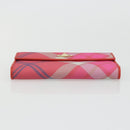 Vivienne Westwood Long Wallet PVC Leather Pink Gold Auth 174698A-6