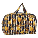 Christian Dior Hand Bag Canvas Yellow Auth 174700-1