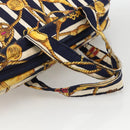 Christian Dior Hand Bag Canvas Yellow Auth 174700-7