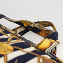 Christian Dior Hand Bag Canvas Yellow Auth 174700-8