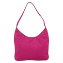 ETRO Paisley Shoulder Bag Nylon Pink Silver Auth 174701A-2