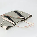LOEWE Anagram Tote Bag Canvas Gray Auth 174711A-6