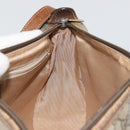 GUCCI GG Supreme Web Sherry Line Bag PVC Beige Gold 89 02 077 Auth 174712-18
