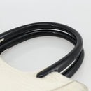 PRADA Hand Bag Harako Silver White Auth 174714A-8