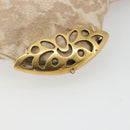 Chloe Purse Chain Hand Bag Harako leather Beige Gold Auth 174716-15