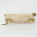 Chloe Purse Chain Hand Bag Harako leather Beige Gold Auth 174716-6