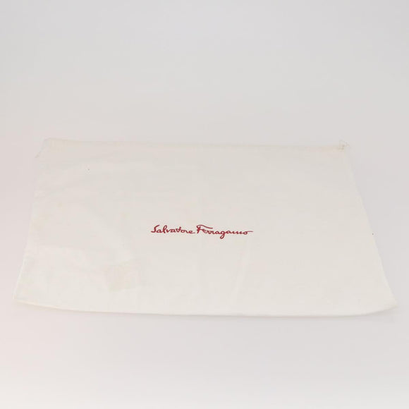 Salvatore Ferragamo Dust Bag Cotton 10 sheets set White Auth 174731
