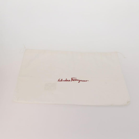 Salvatore Ferragamo Dust Bag Cotton 10 sheets set White Auth 174731