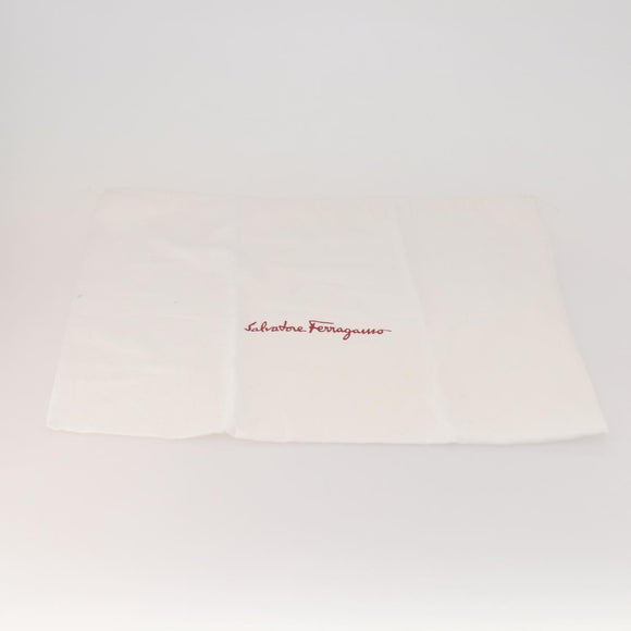 Salvatore Ferragamo Dust Bag Cotton 10 sheets set White Auth 174731
