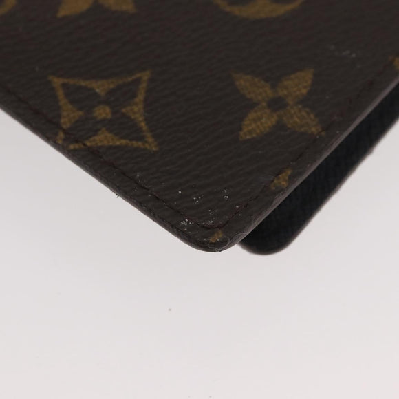 LOUIS VUITTON Monogram Agenda Koala PM Day Planner Cover R21012 LV Auth 174733