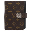 LOUIS VUITTON Monogram Agenda Koala PM Day Planner Cover R21012 LV Auth 174733-13