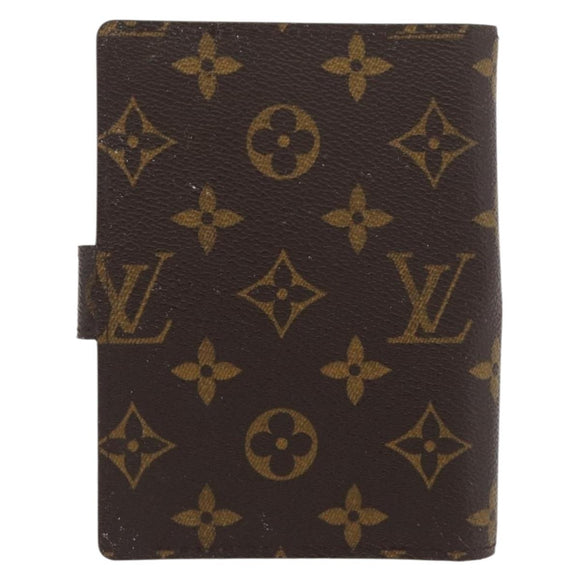LOUIS VUITTON Monogram Agenda Koala PM Day Planner Cover R21012 LV Auth 174733