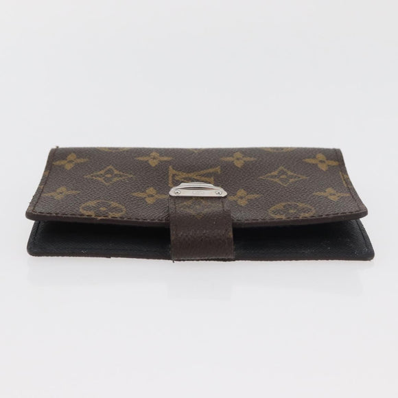 LOUIS VUITTON Monogram Agenda Koala PM Day Planner Cover R21012 LV Auth 174733