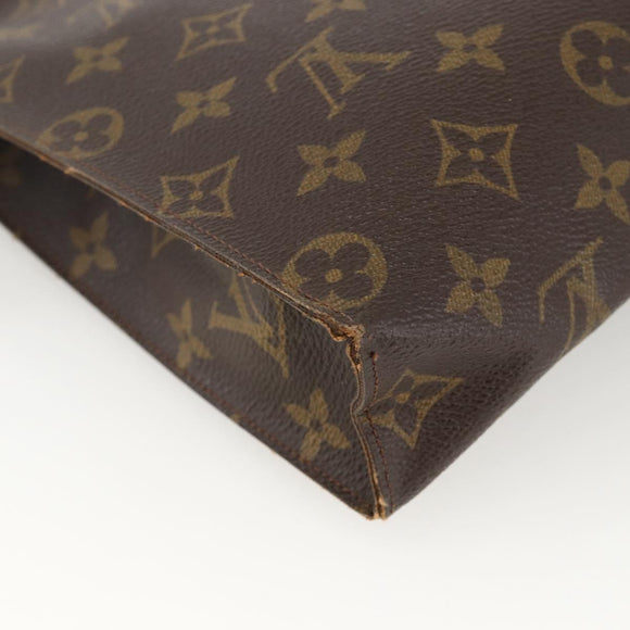 LOUIS VUITTON Monogram Poche Toilette 26 Pouch M47542 LV Auth 174734