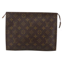 LOUIS VUITTON Monogram Poche Toilette 26 Pouch M47542 LV Auth 174734-13