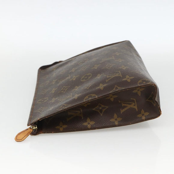 LOUIS VUITTON Monogram Poche Toilette 26 Pouch M47542 LV Auth 174734
